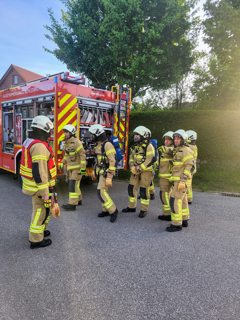 Die Mannschaft der FF Groß Steinrade